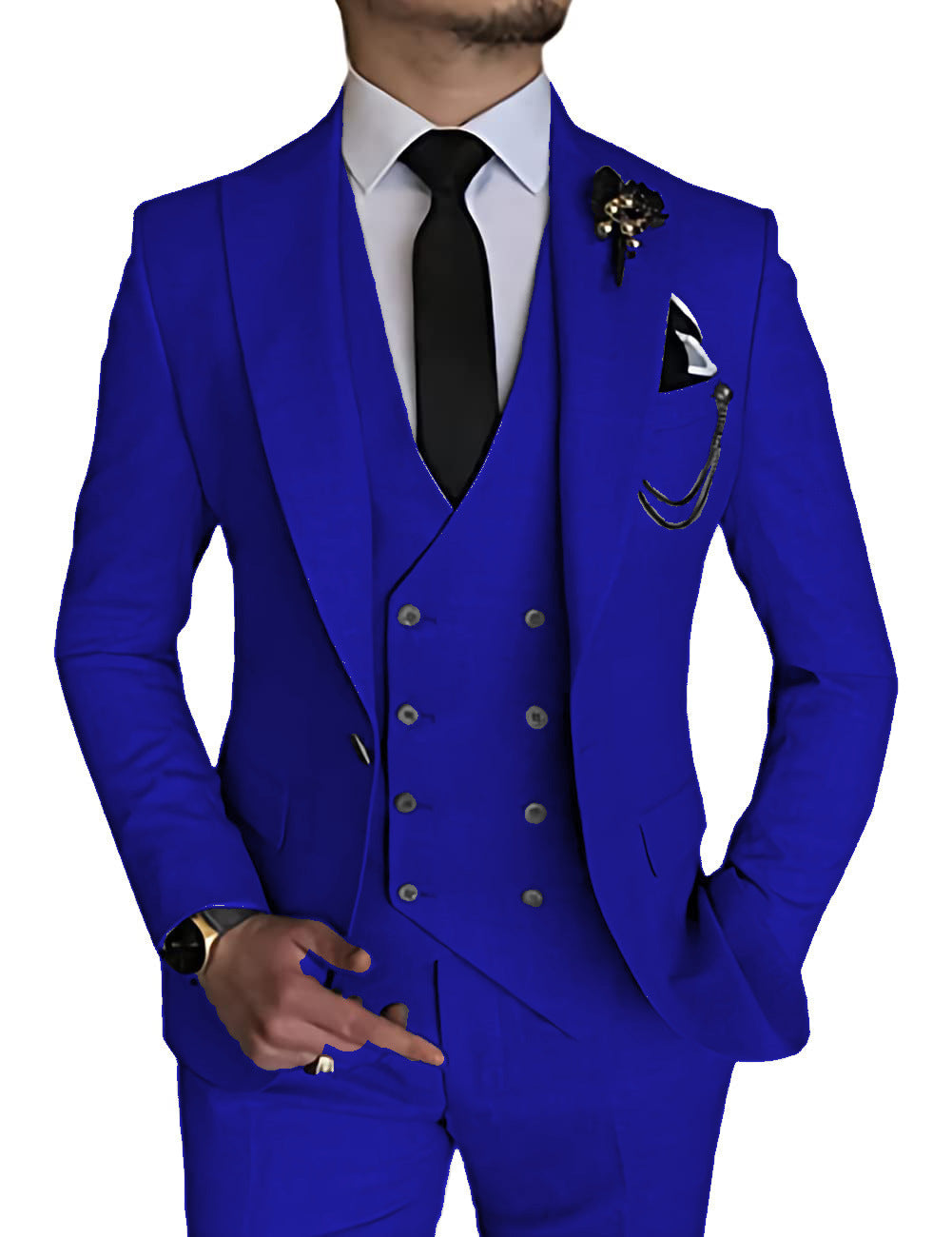Business Casual Three-piece Suit for Men - ANIBEY