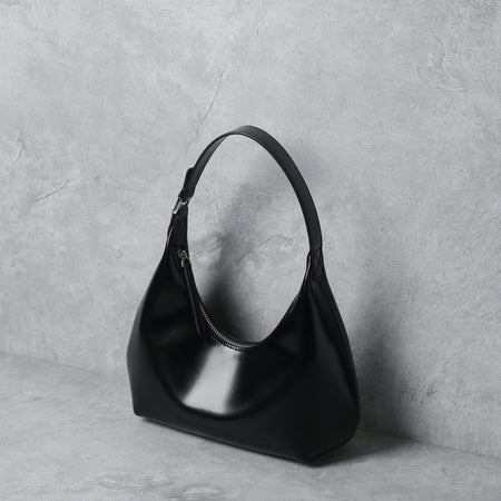 Fashionable And Simple Armpit One-shoulder Portable Cowhide Bag - ANIBEY