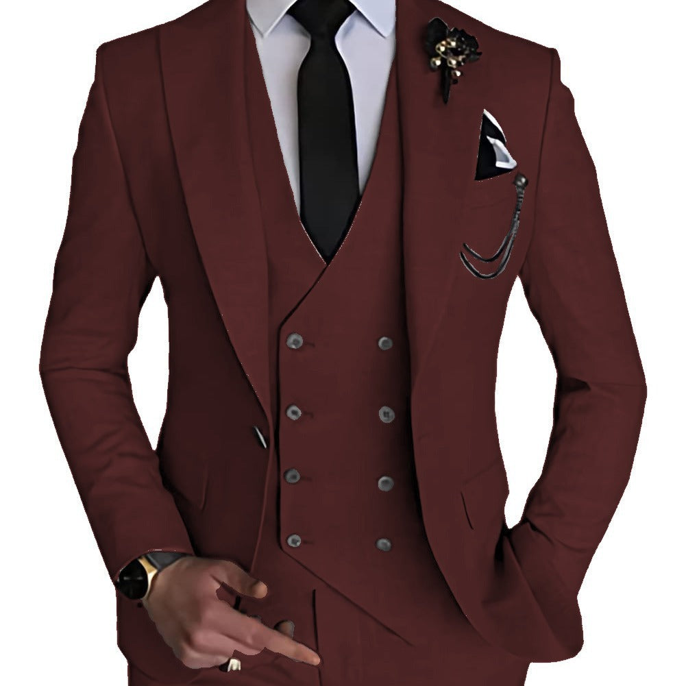 Business Casual Three-piece Suit for Men - ANIBEY