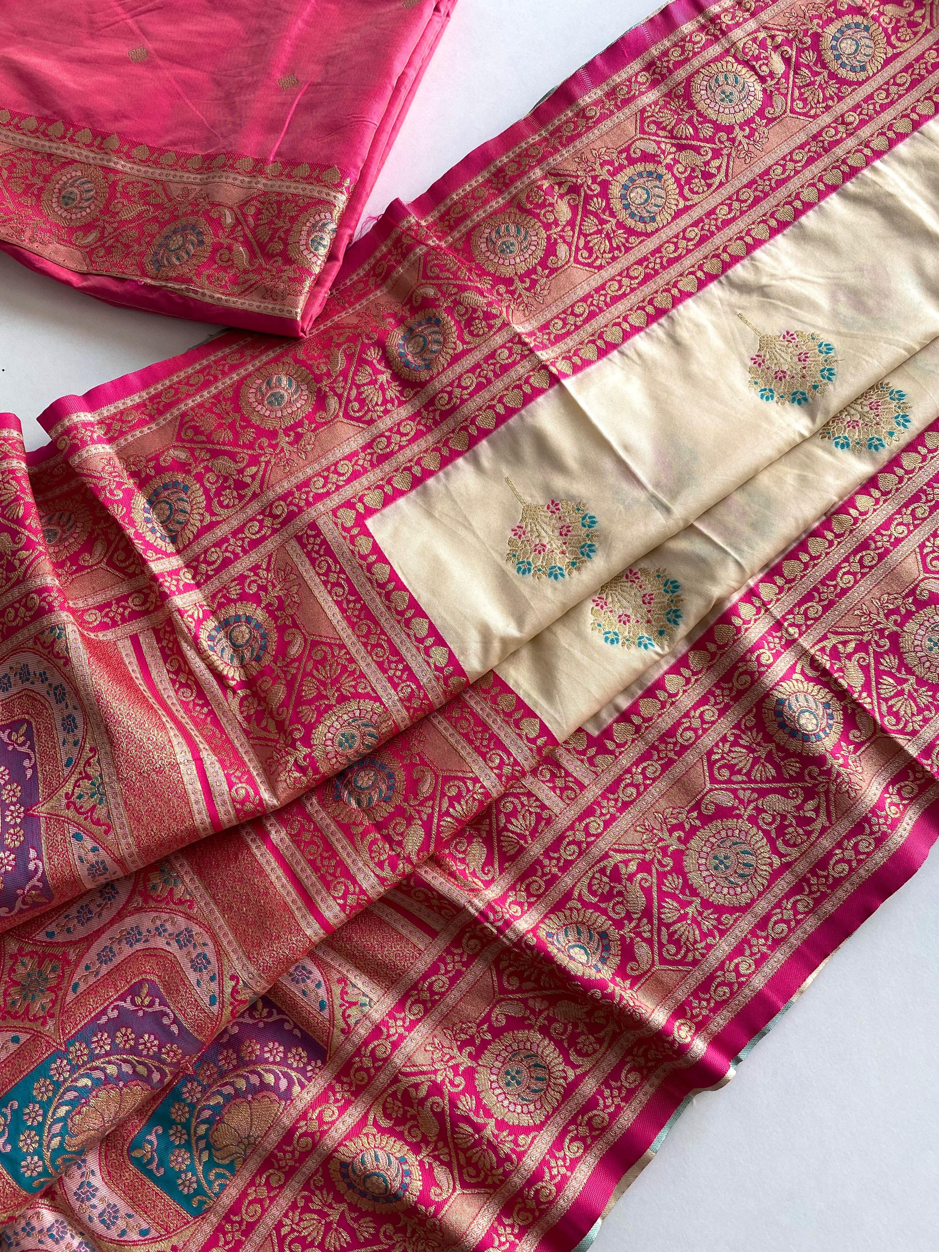 Season Begins Banarasi Saree – Monamaar - ANIBEY