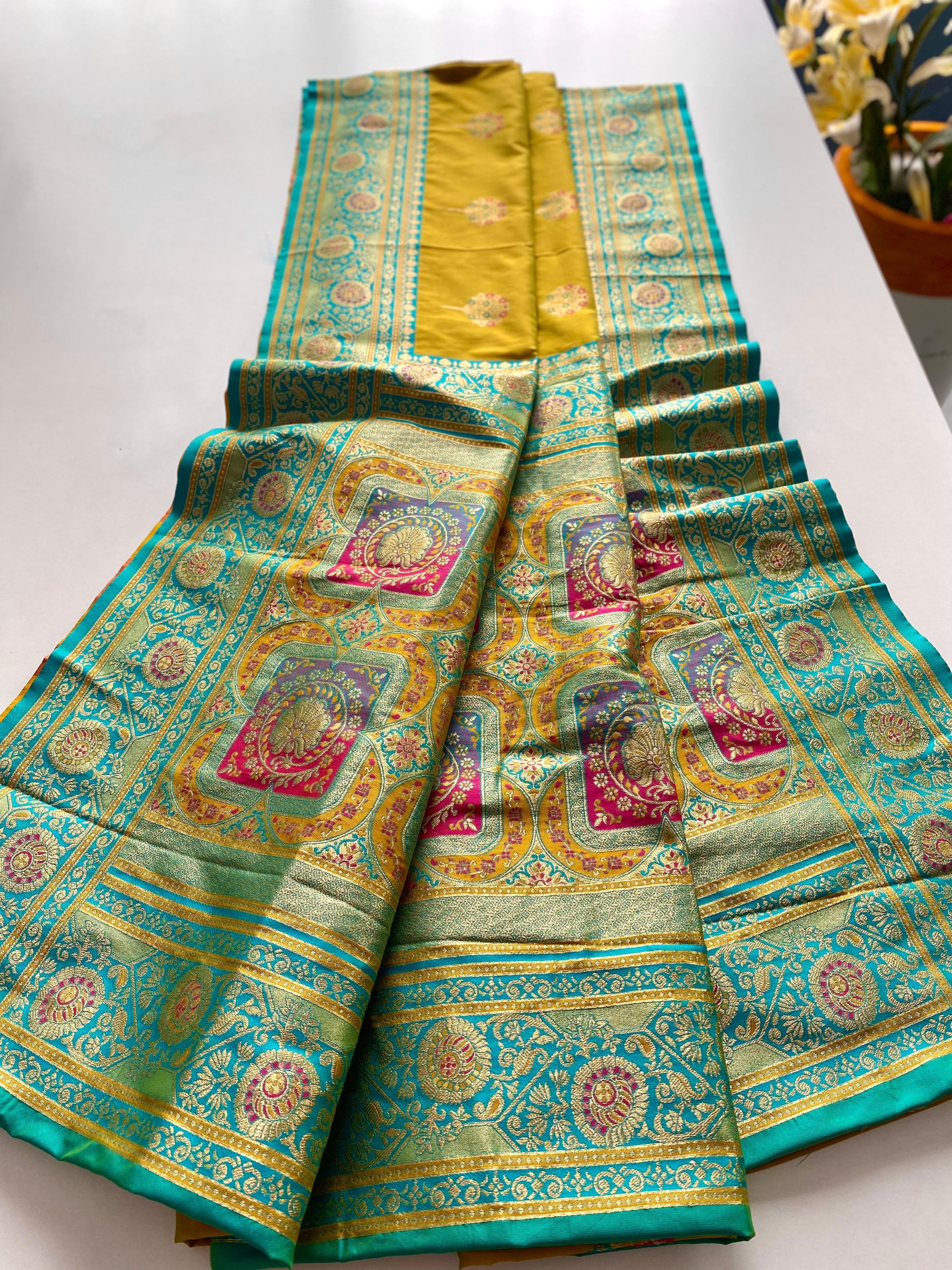 Season Begins Banarasi Saree – Monamaar - ANIBEY