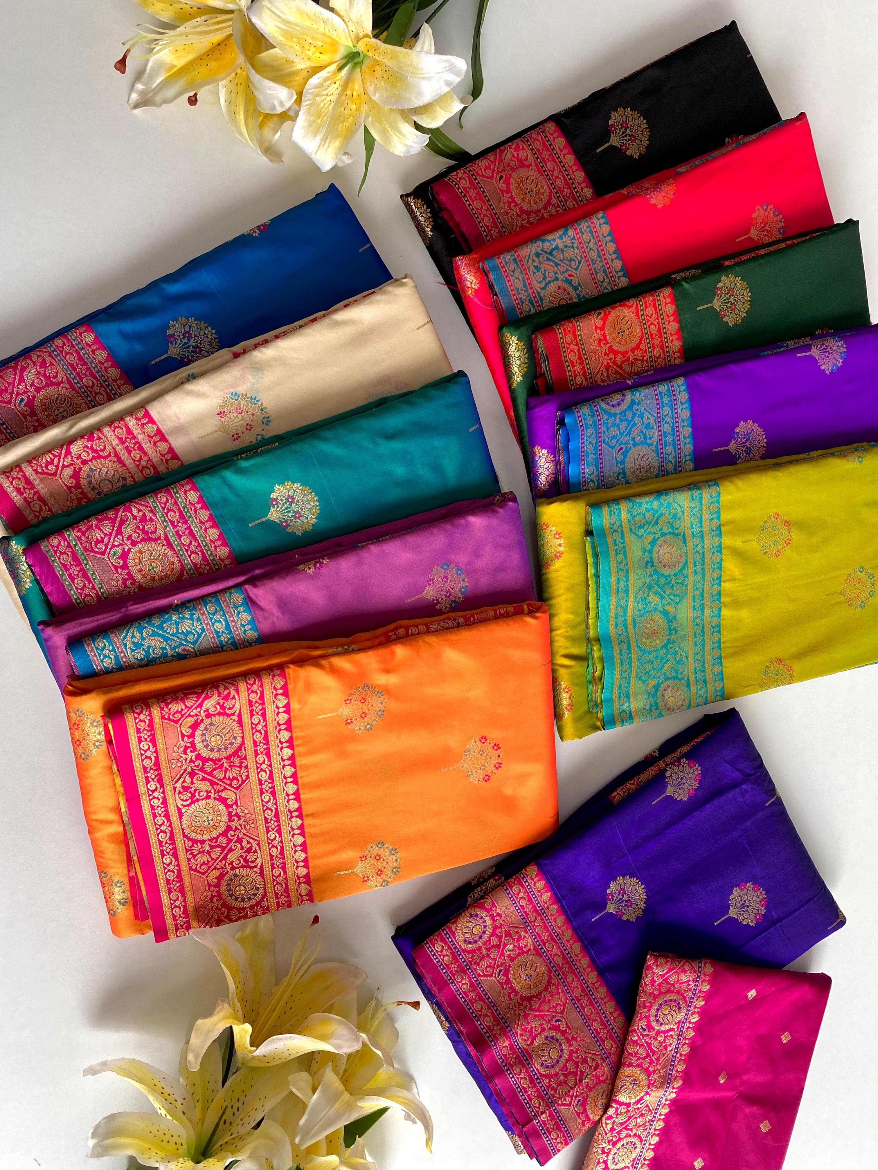 Season Begins Banarasi Saree – Monamaar - ANIBEY