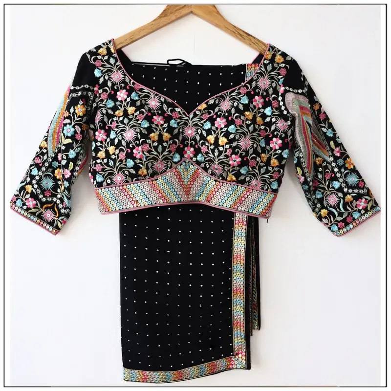 GEORGETTE LEHENGA CHOLI - ANIBEY