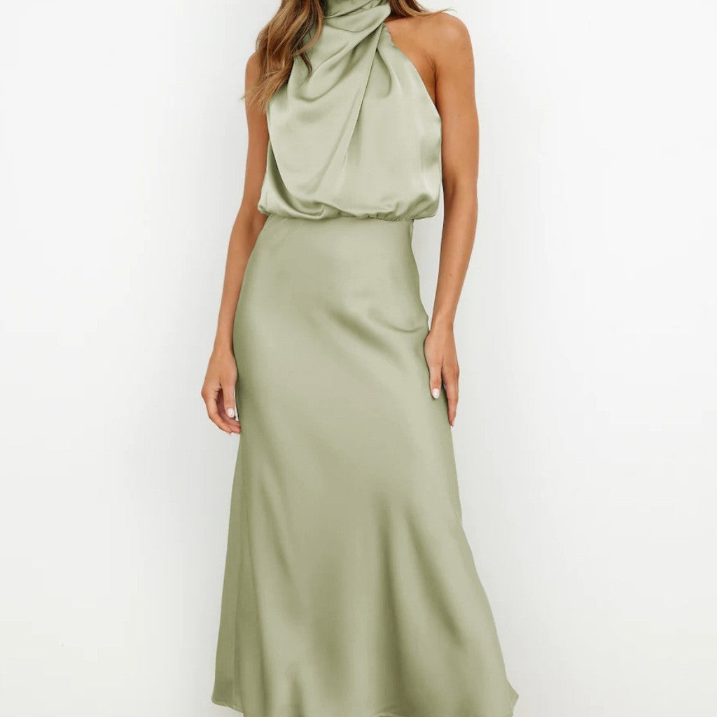 European And American Fashion Elegant Celebrity Light Evening Dress - ANIBEY