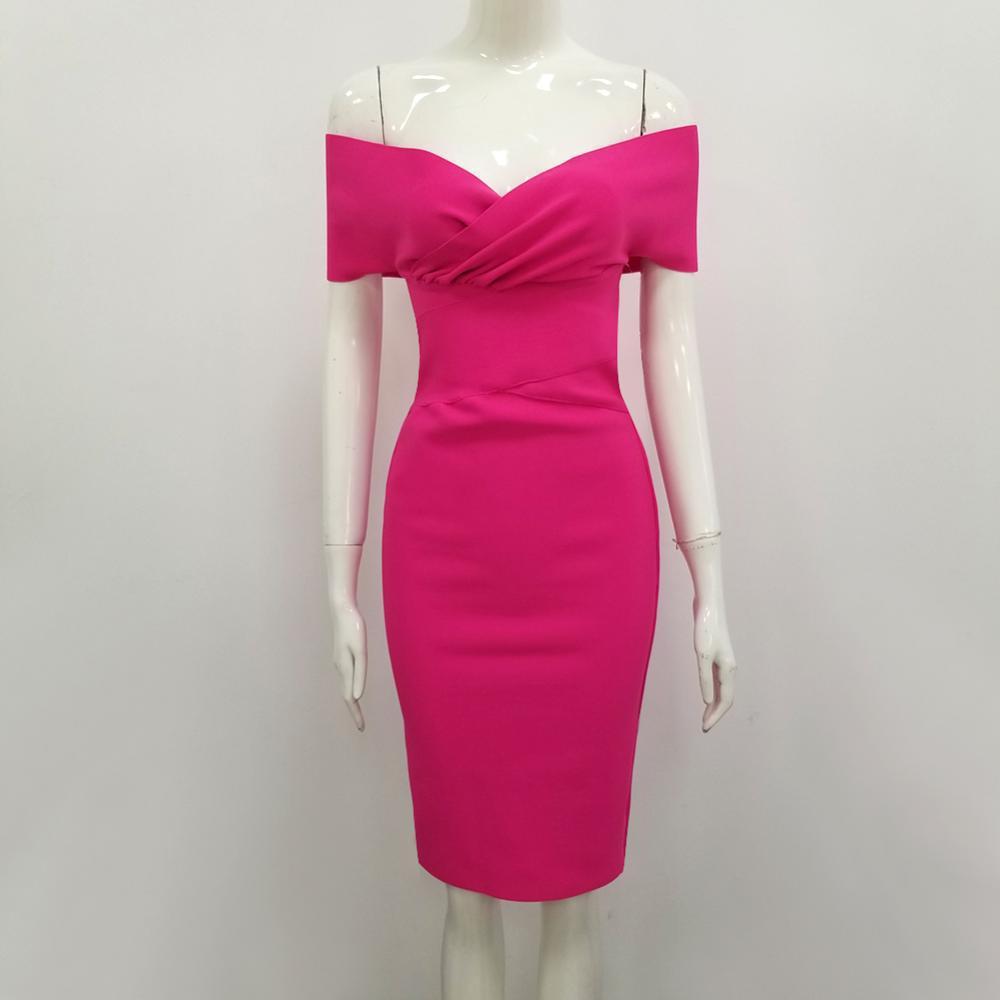 Graceful European And American Evening Dress Birthday Party Short Skirt - ANIBEY