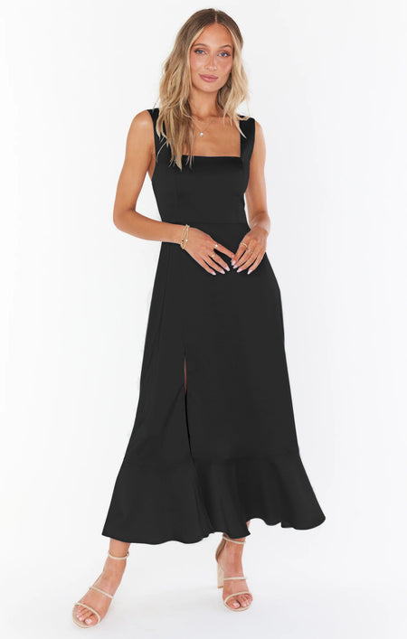 Women's Elegant Fashion Split Dress - ANIBEY