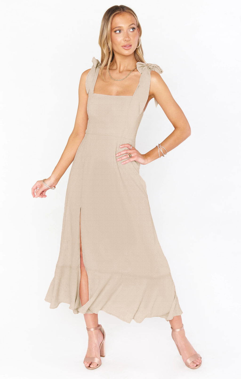Women's Elegant Fashion Split Dress - ANIBEY