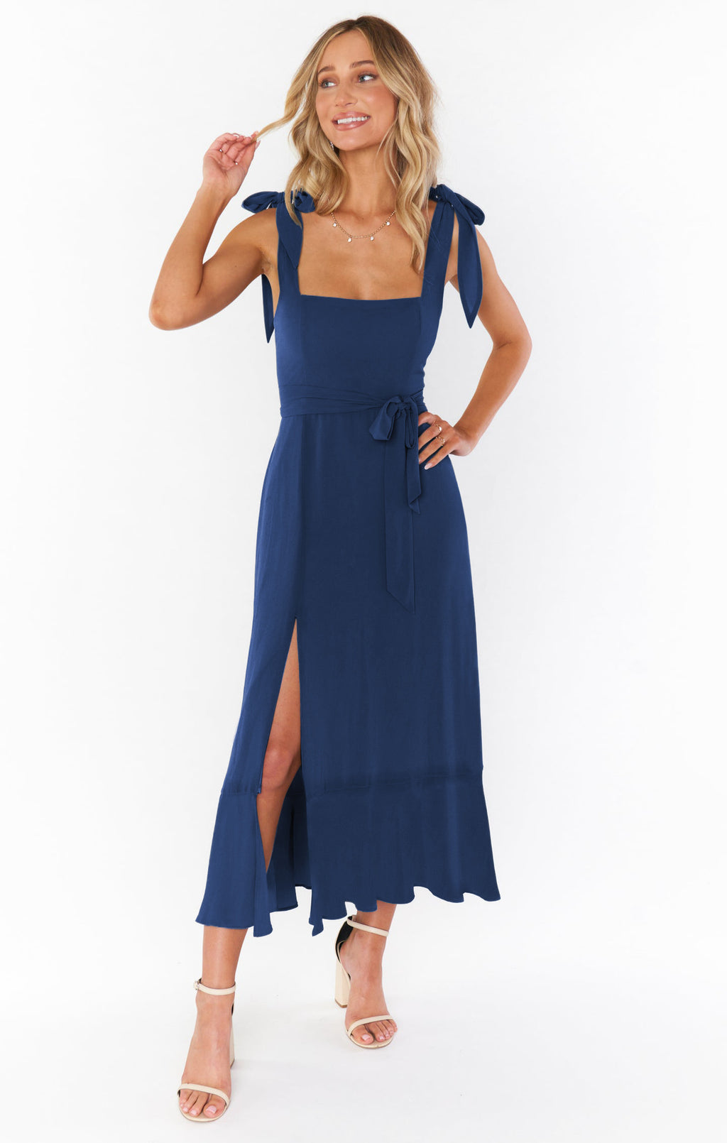 Women's Elegant Fashion Split Dress - ANIBEY