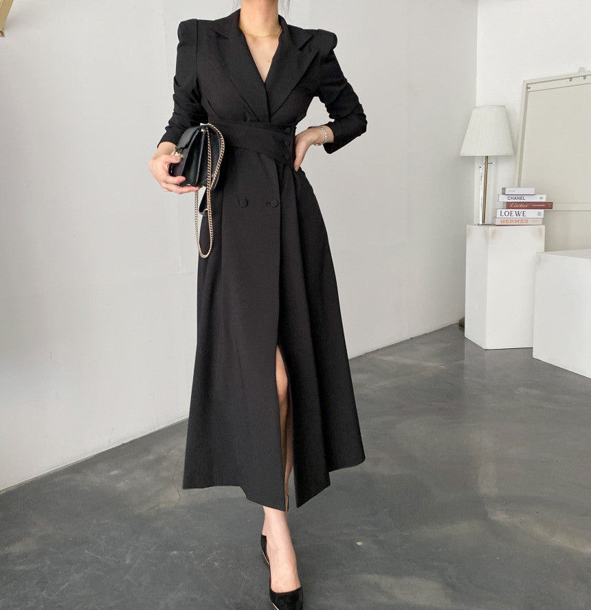 Women's Fashion Long Suit Dress - ANIBEY
