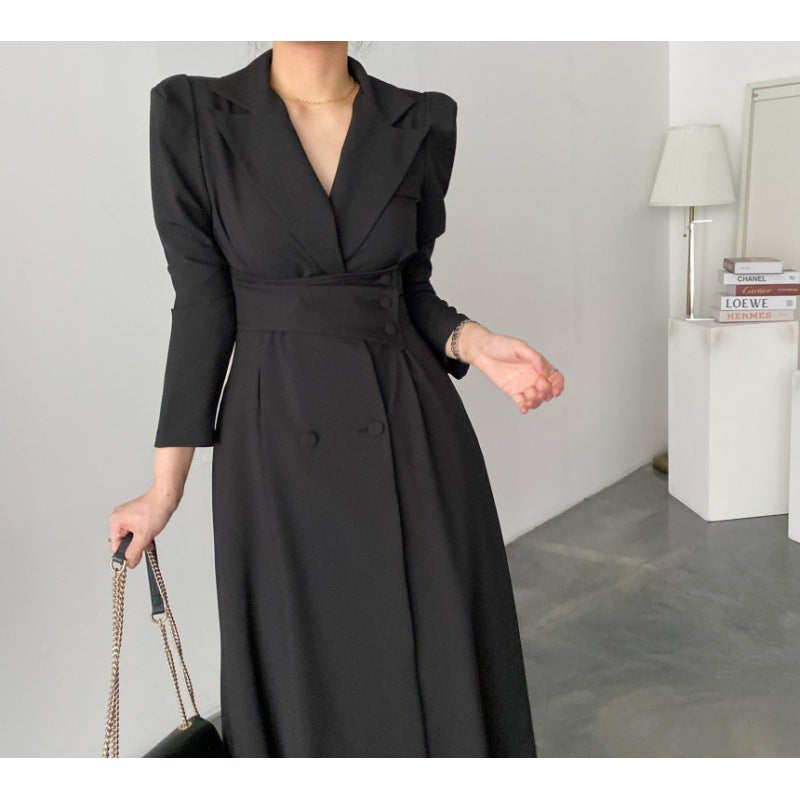 Women's Fashion Long Suit Dress - ANIBEY