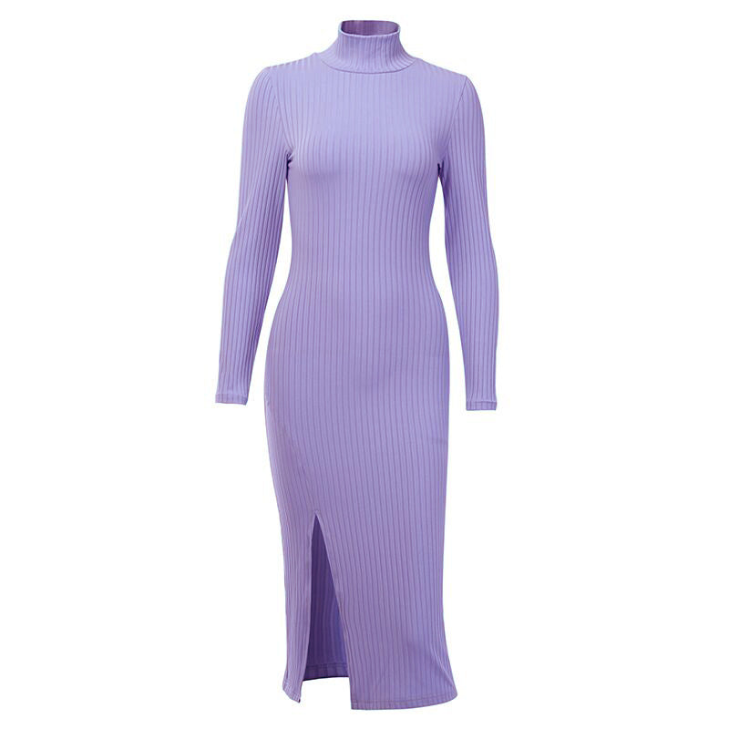 High neck dress - ANIBEY