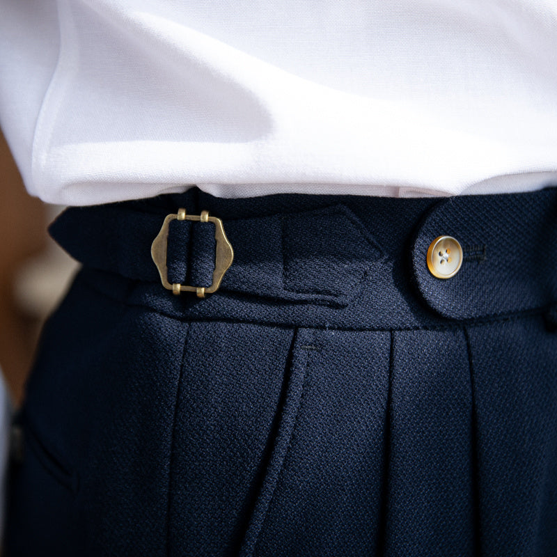 Naples High-waisted Straight Leg Casual Dress Pants - ANIBEY