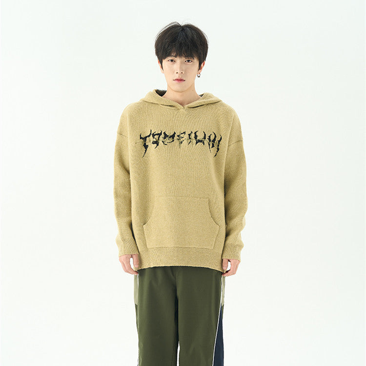 Solid Color Hooded Sweatshirts for Men - ANIBEY