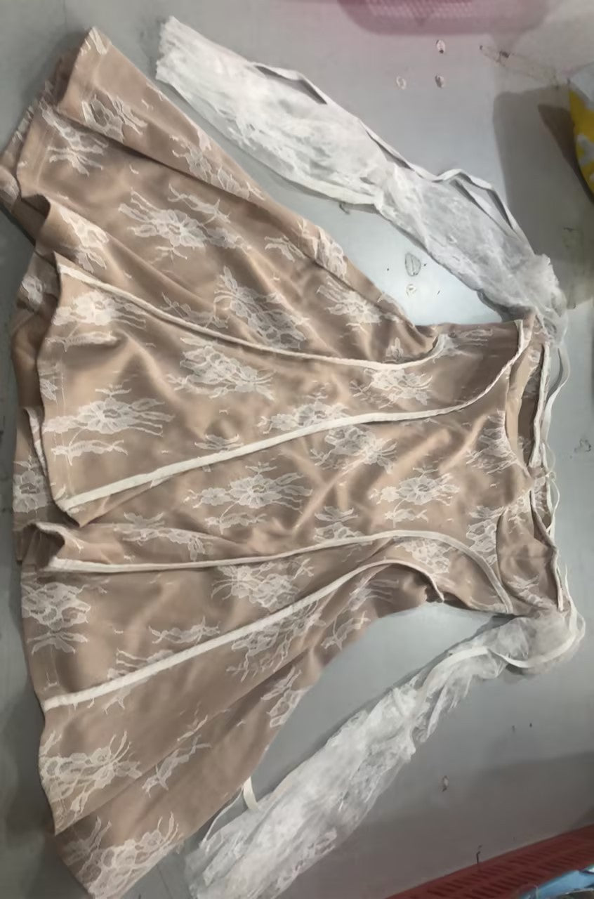 Autumn New Fashion Slim Lace Clock-Sole Length Sleeve Women's Dress - ANIBEY