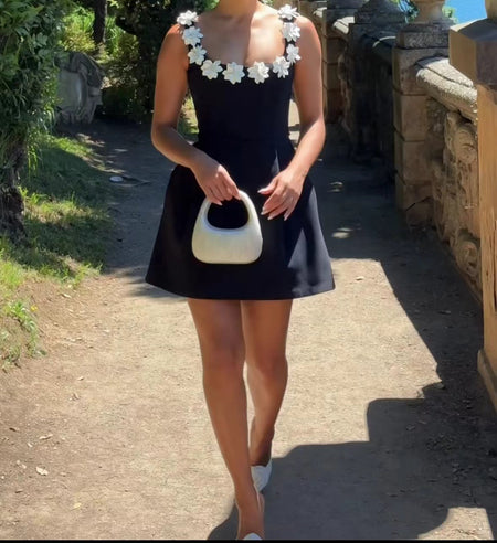Heavy Industry Beads Sling Dress Women's Fashion - ANIBEY