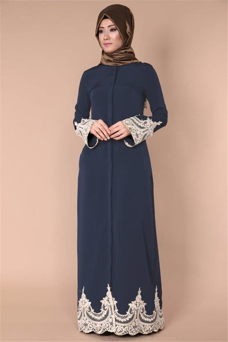 Muslim lace robe - ANIBEY