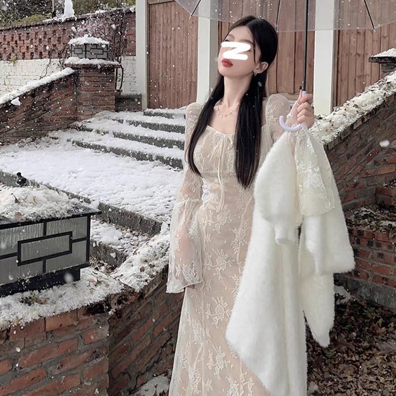 Women's Fashion Artistic Retro Style Gentle Ladies' Dress - ANIBEY