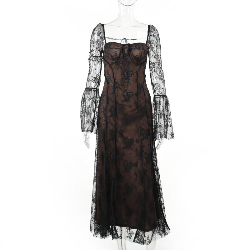 Women's Fashion Artistic Retro Style Gentle Ladies' Dress - ANIBEY