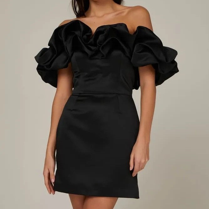 Women's Shoulder High-end Temperament Formal Dress - ANIBEY