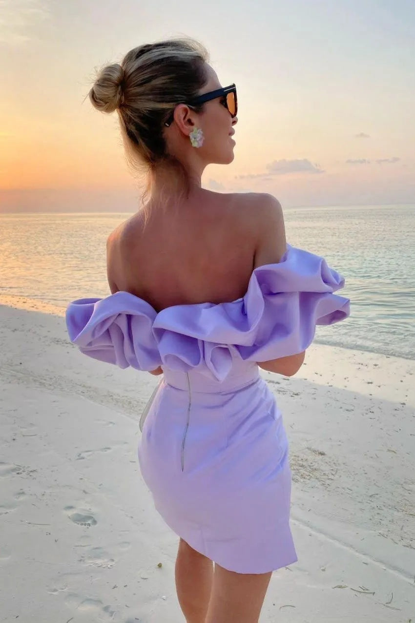 Women's Shoulder High-end Temperament Formal Dress - ANIBEY