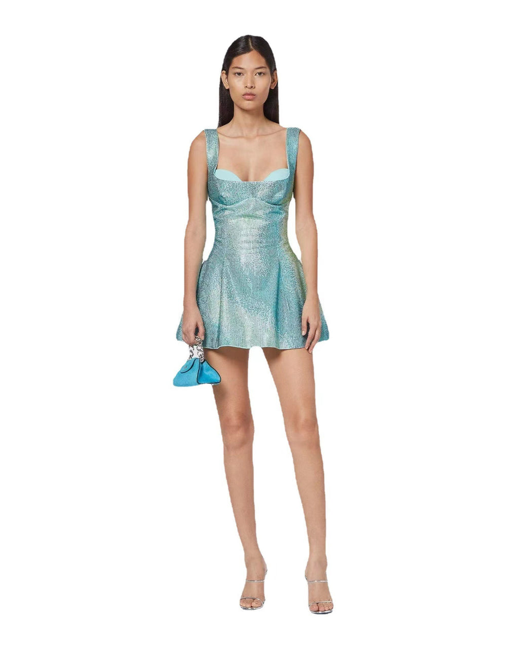 Women's Composite Dress Mid Waist - ANIBEY