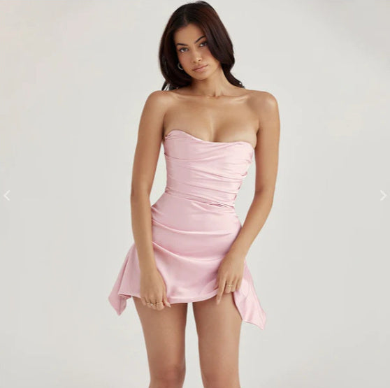 European And American Backless Dress Summer Women - ANIBEY