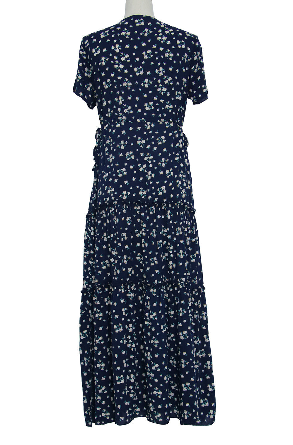 Women's Ruffled Floral Bohemian Dress - ANIBEY