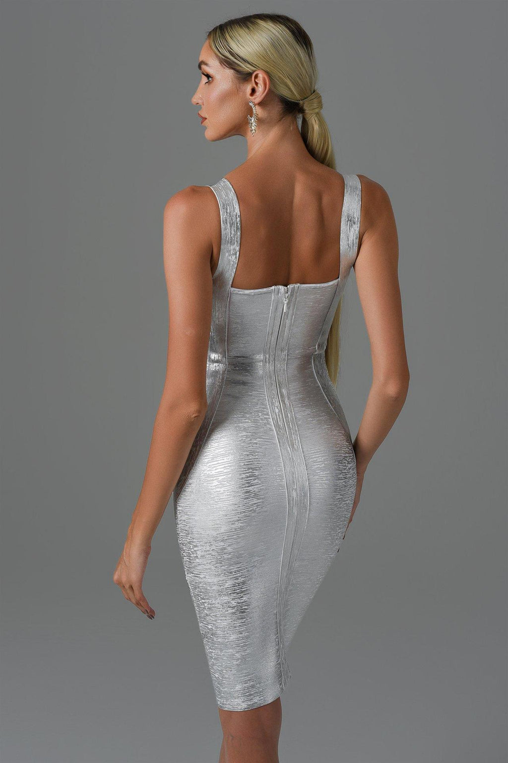 Women's Fashion Bandage One-piece Dress - ANIBEY