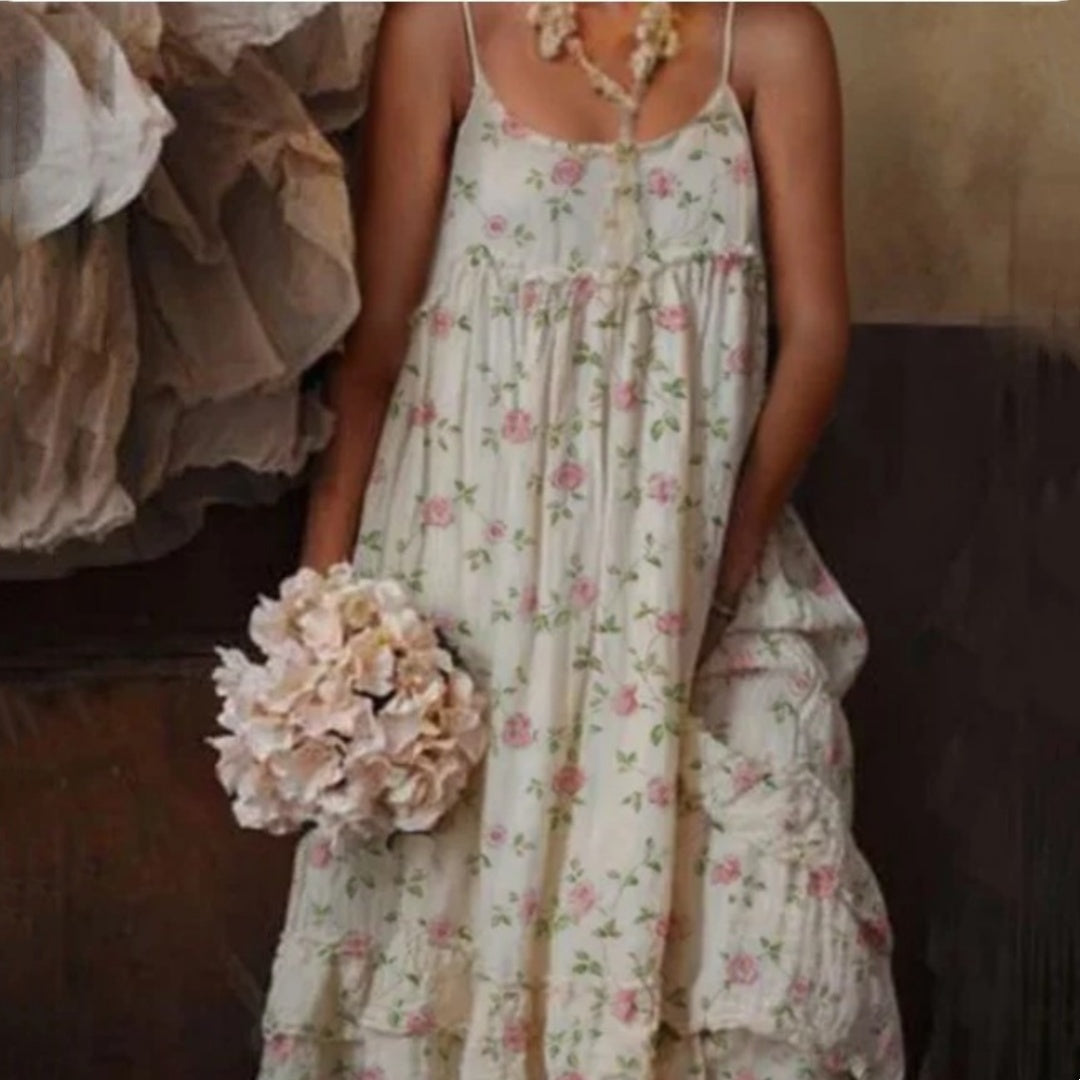 Women's Fashion Summer Sleeveless Dress - ANIBEY