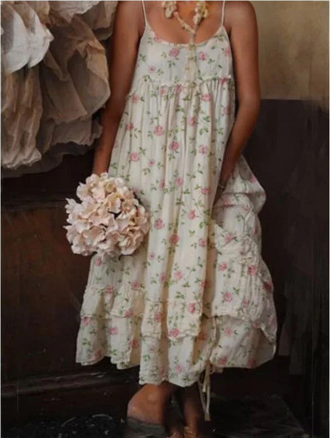 Women's Fashion Summer Sleeveless Dress - ANIBEY