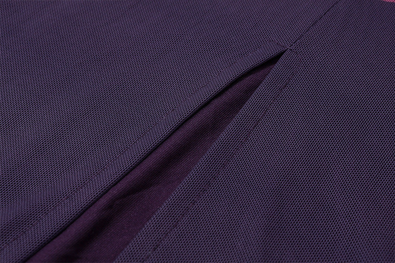 Stitching Printing Waist-tight Sheath Dress - ANIBEY