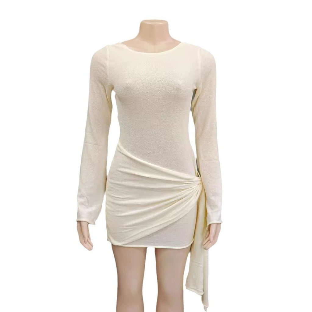 Fashionable Knitted Dress Short Skirt For Women - ANIBEY