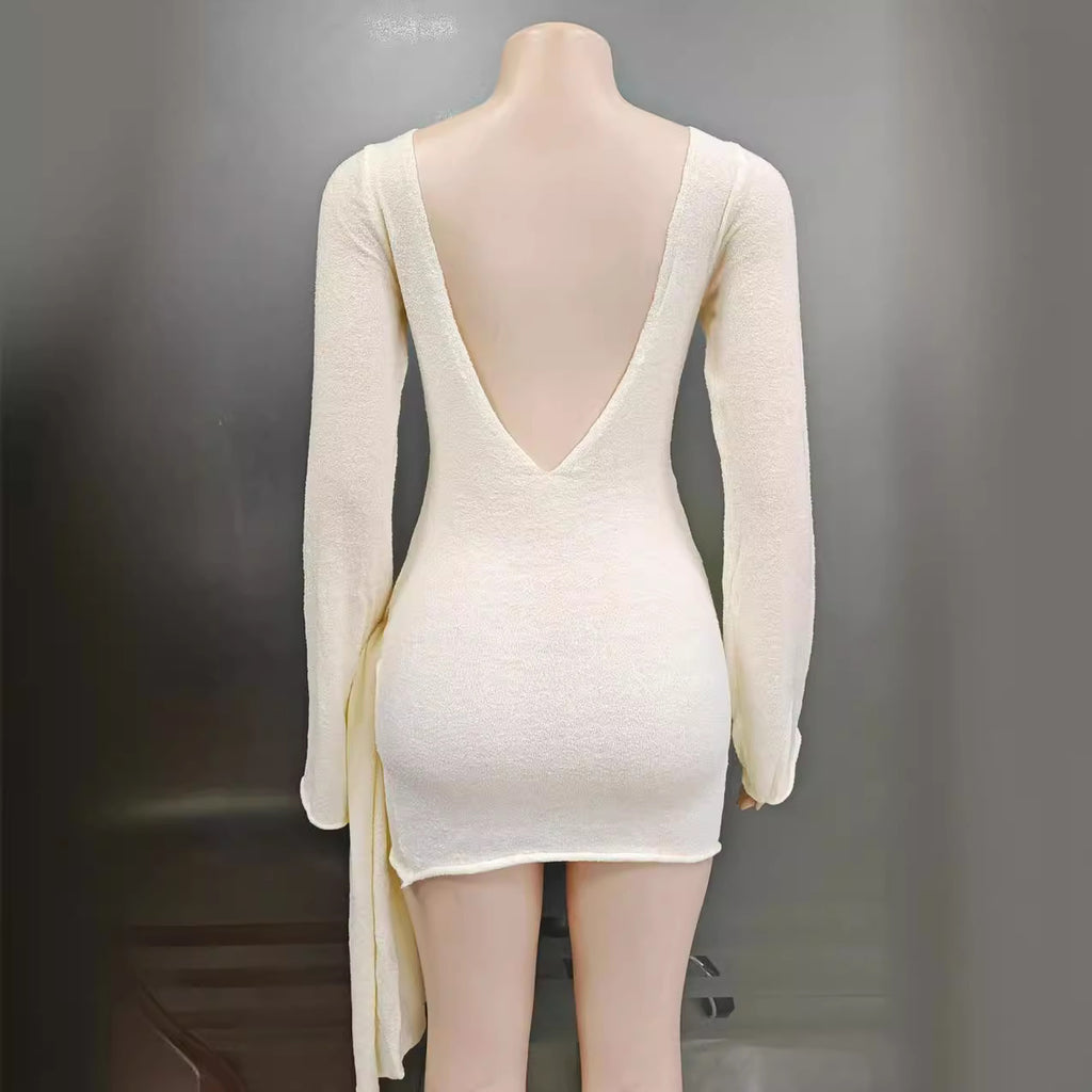 Fashionable Knitted Dress Short Skirt For Women - ANIBEY