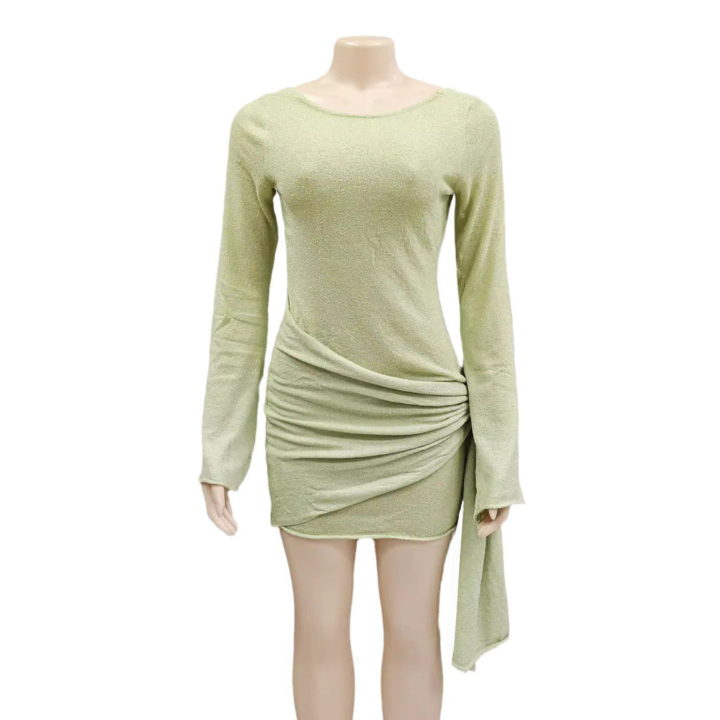 Fashionable Knitted Dress Short Skirt For Women - ANIBEY