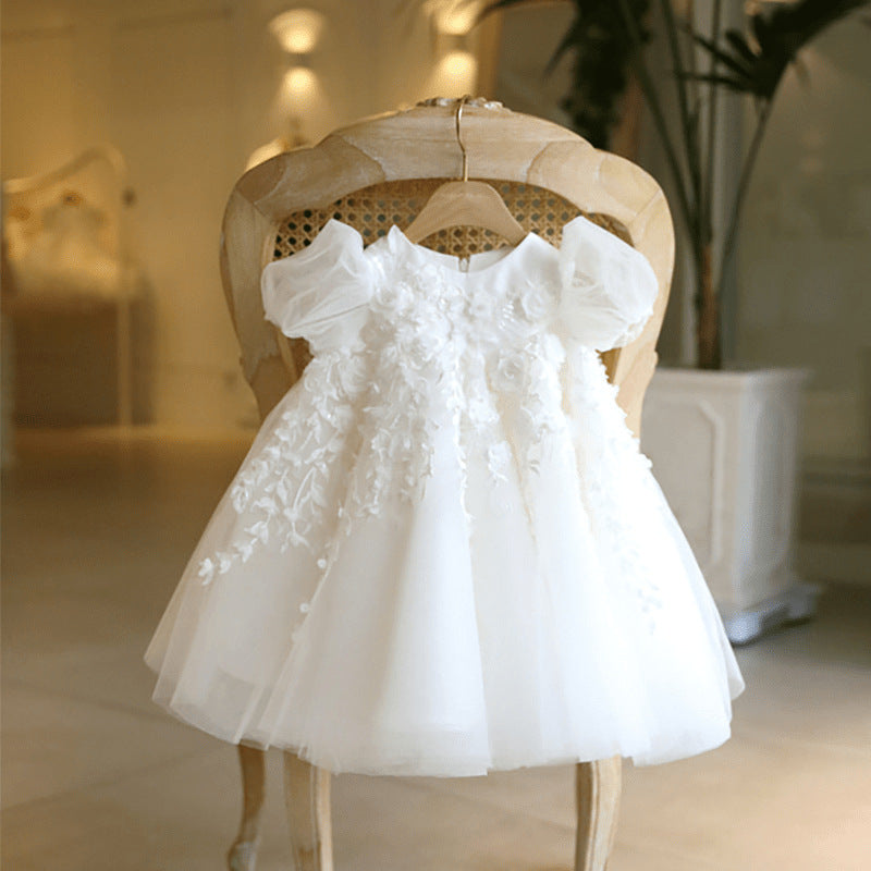 One Year Old Celebration Dress Baby Girl Pettiskirt - ANIBEY