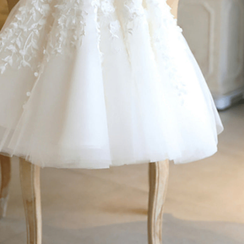 One Year Old Celebration Dress Baby Girl Pettiskirt - ANIBEY