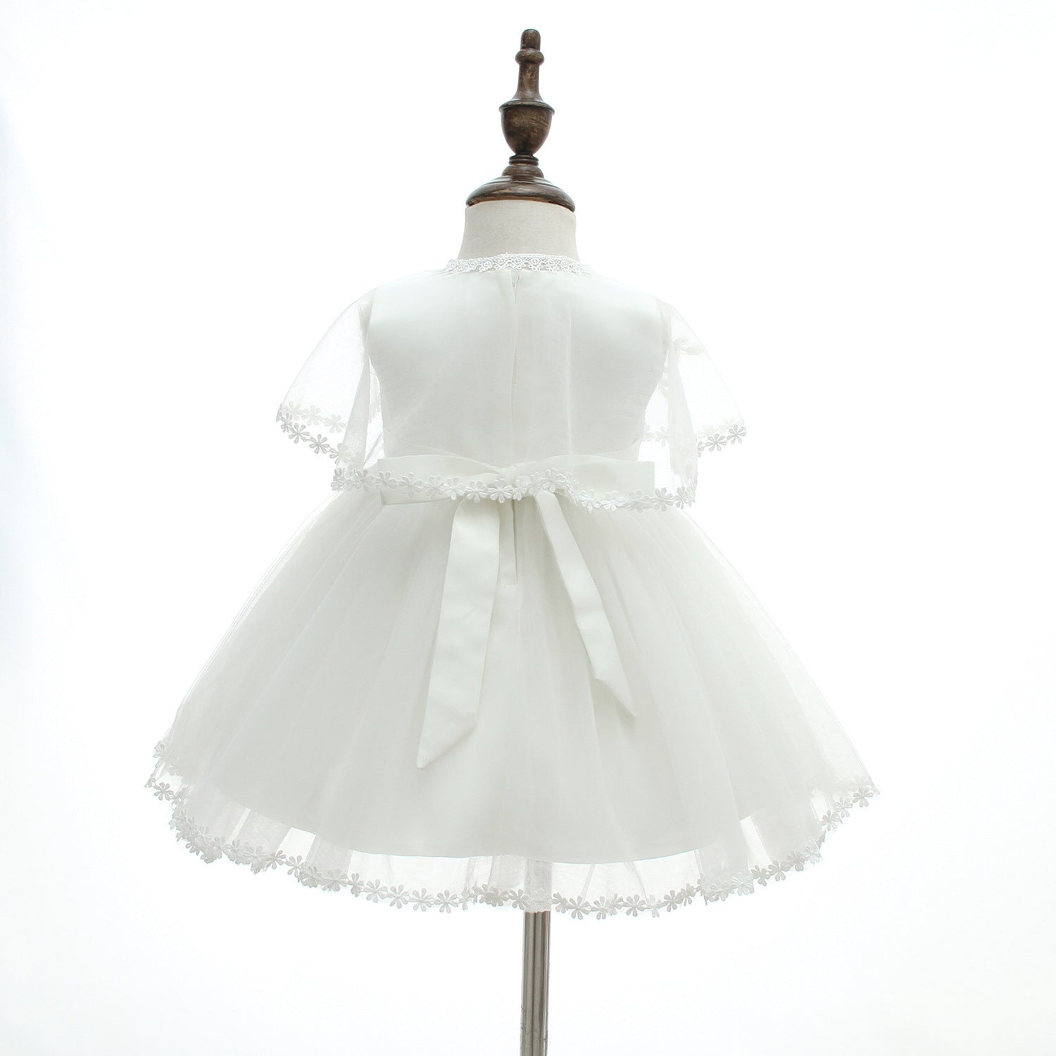 Baby Girl Children's One Year Old Full Moon Wedding Dress - ANIBEY