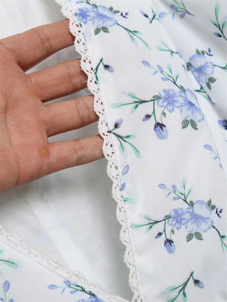 Sweet Embroidery Printing Cake Dress Fashion Temperament - ANIBEY