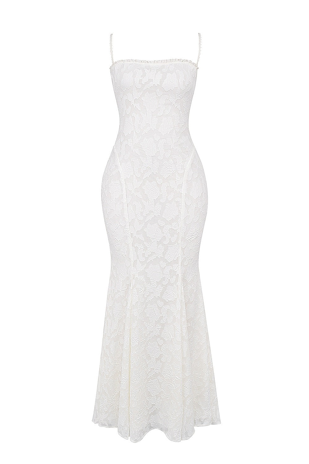 Women's Solid Color Sleeveless Sling Square Collar Backless Dress - ANIBEY