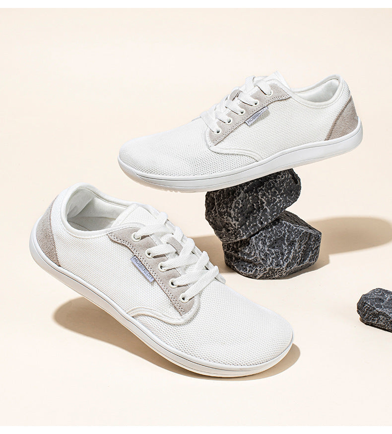 Unisex Suede Leather Soft Bottom Sports Casual Shoes - ANIBEY