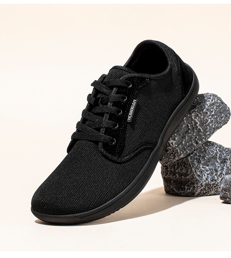 Unisex Suede Leather Soft Bottom Sports Casual Shoes - ANIBEY