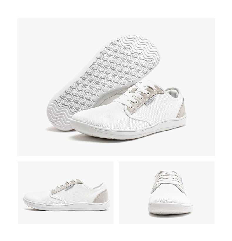 Unisex Suede Leather Soft Bottom Sports Casual Shoes - ANIBEY