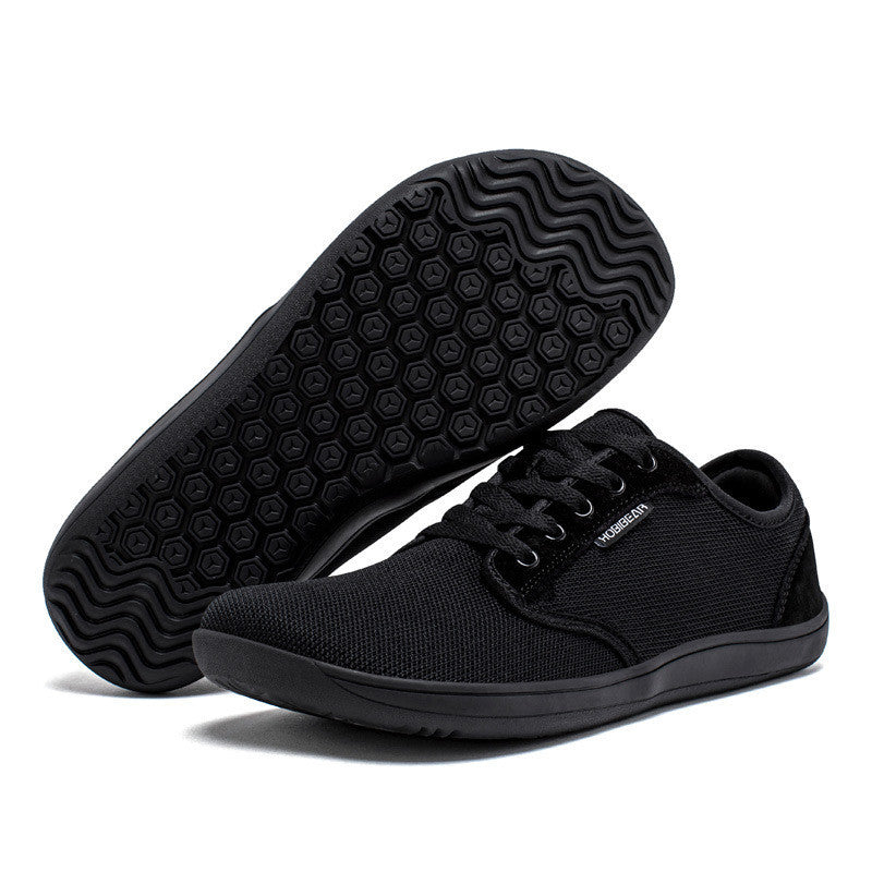 Unisex Suede Leather Soft Bottom Sports Casual Shoes - ANIBEY