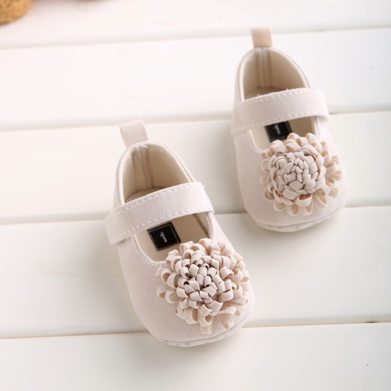 Toddler Shoes Female Baby Shoes Soft Sole Princess Series Step Shoes Baby Shoes - ANIBEY