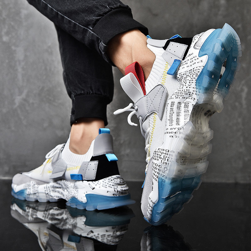 Canvas net red daddy shoes - ANIBEY