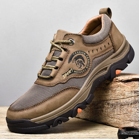 Classy Pure Leather Outdoor Shoes for Men - ANIBEY