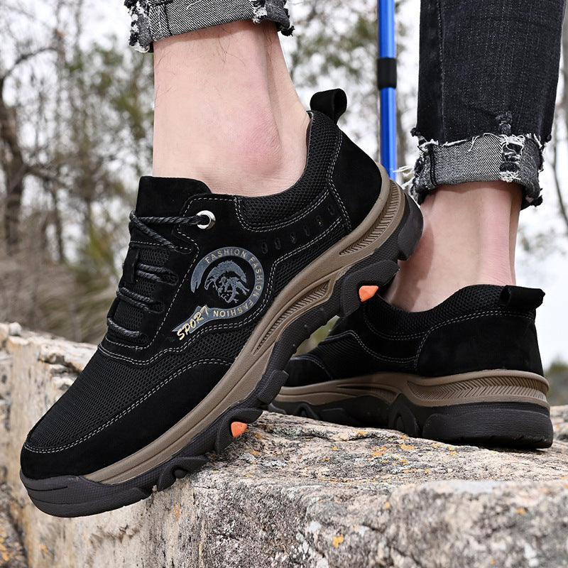 Classy Pure Leather Outdoor Shoes for Men - ANIBEY