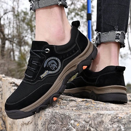 Classy Pure Leather Outdoor Shoes for Men - ANIBEY