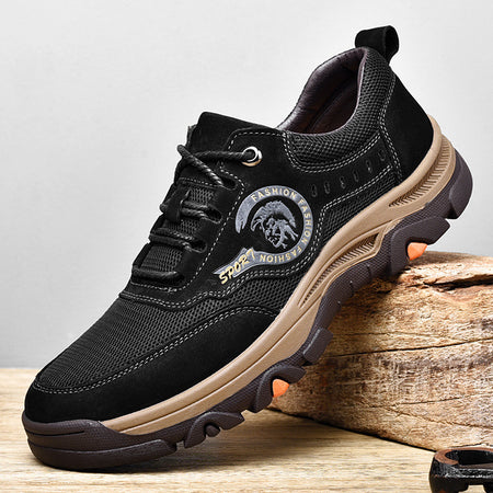 Classy Pure Leather Outdoor Shoes for Men - ANIBEY