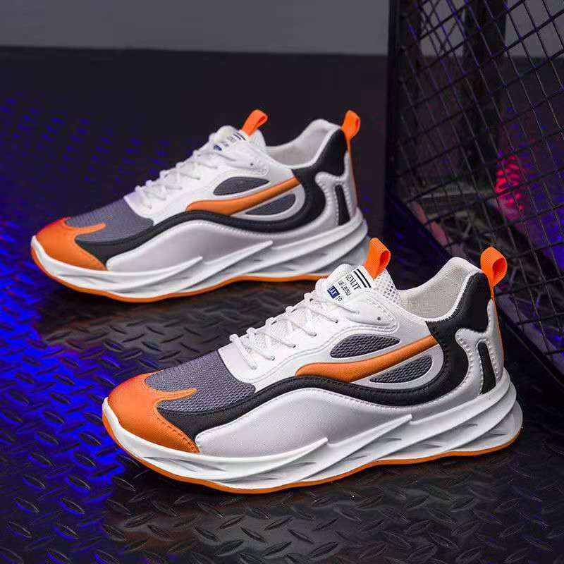 Casual Leisure Laced-up Sports Running Shoes - ANIBEY